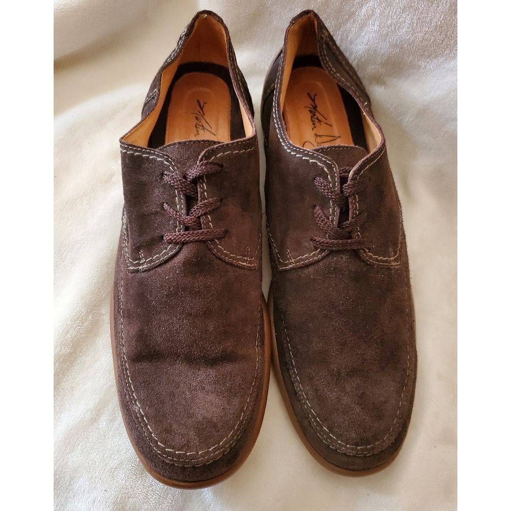 Martin Dingman Brown Suede Shoes 10 M